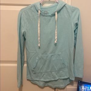 Blue light sweatshirt